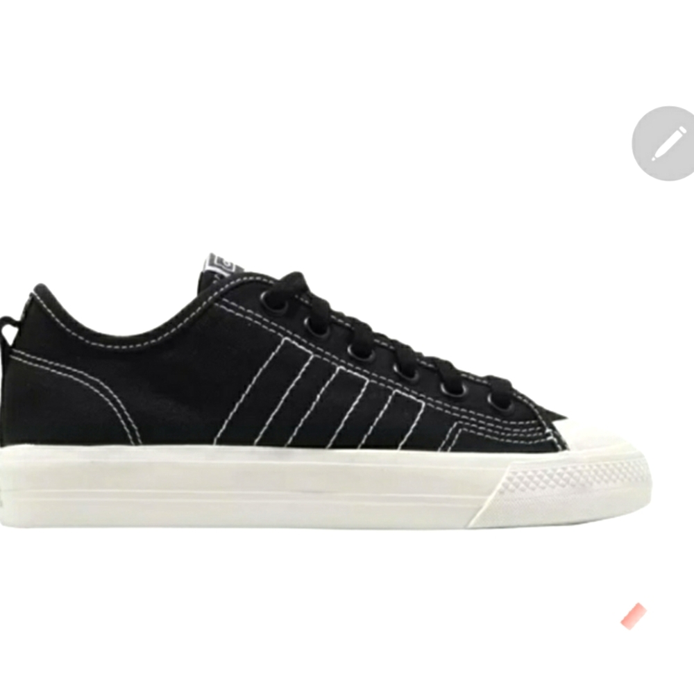 adidas Nizza RF black sneakers Men's size 12
